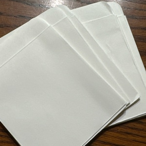 10 Library Pockets with Cards