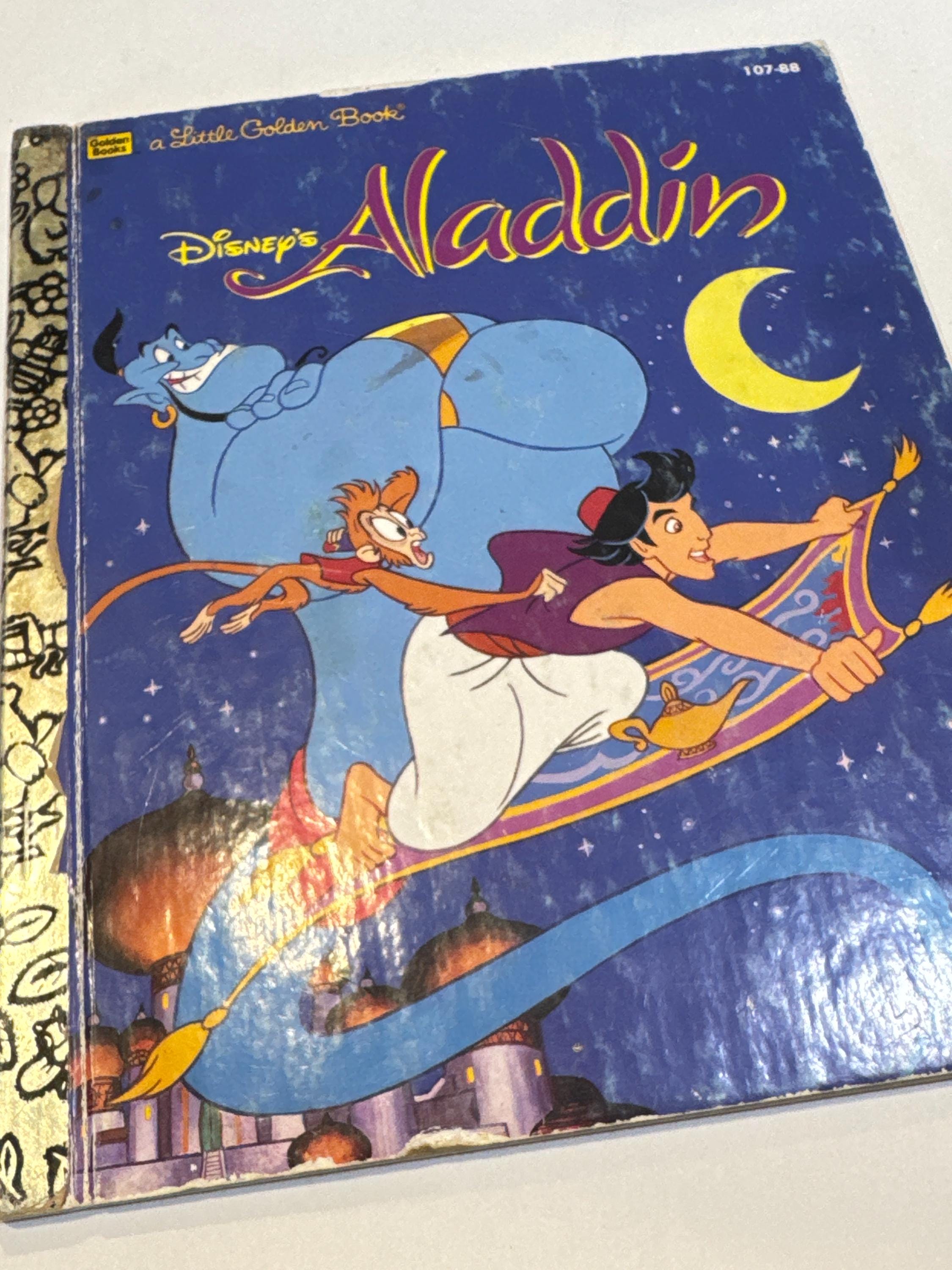 Aladdin (little Golden Book) 1992 - Etsy