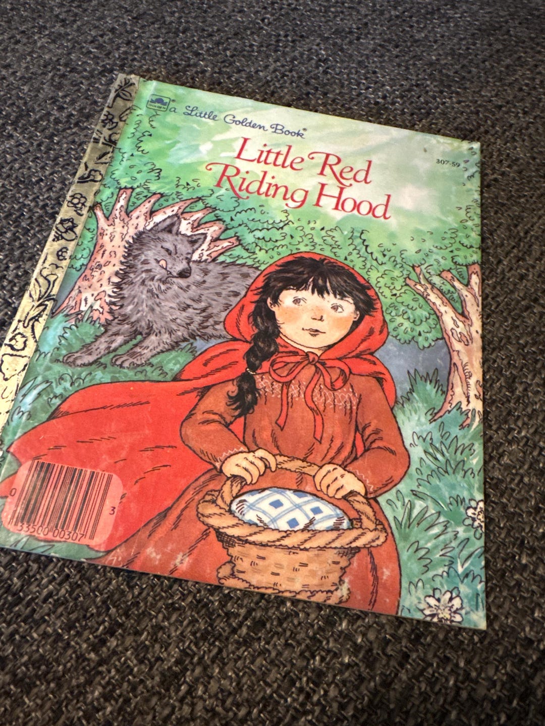 Little Red Riding Hood (little Golden Book) 1985 - Etsy