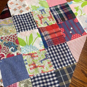 1 Vintage Quilt Piece for Slow Stitching, Journaling and crafting #20