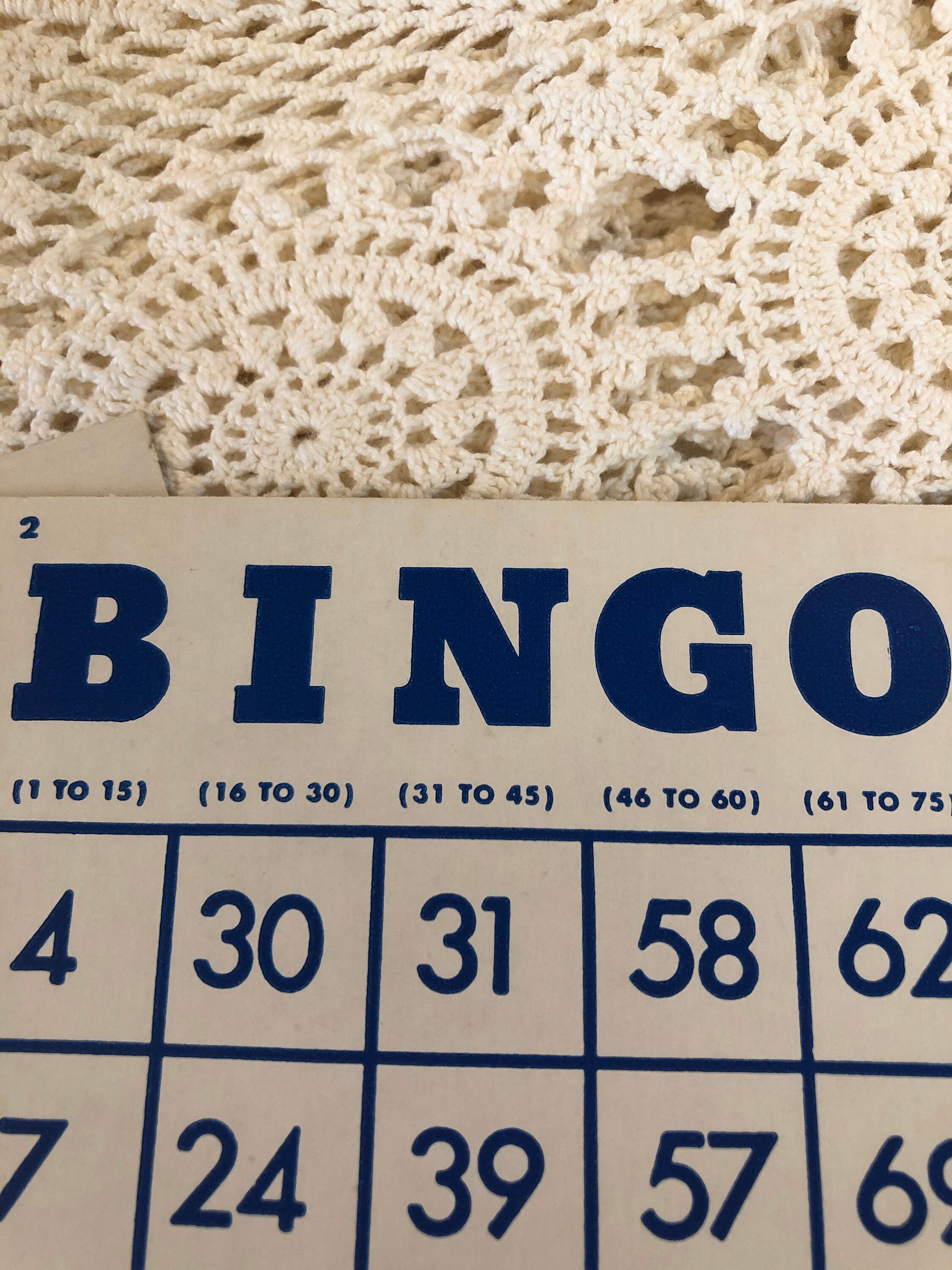 Vintage Bingo Cards Etsy