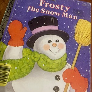 Frosty the Snowman (A Little Golden Book) 1989