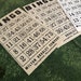 1960’s Vintage Bingo Cards - Etsy