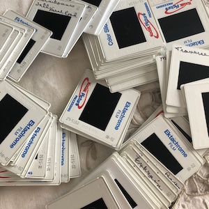 25 Plastic Photo Slides
