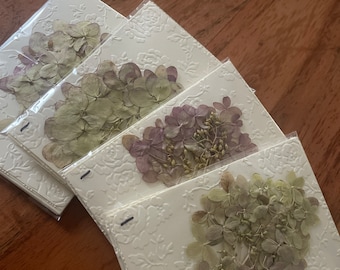 Cream Embossed Paper Set, Handmade Cardstock for Scrapbooking
