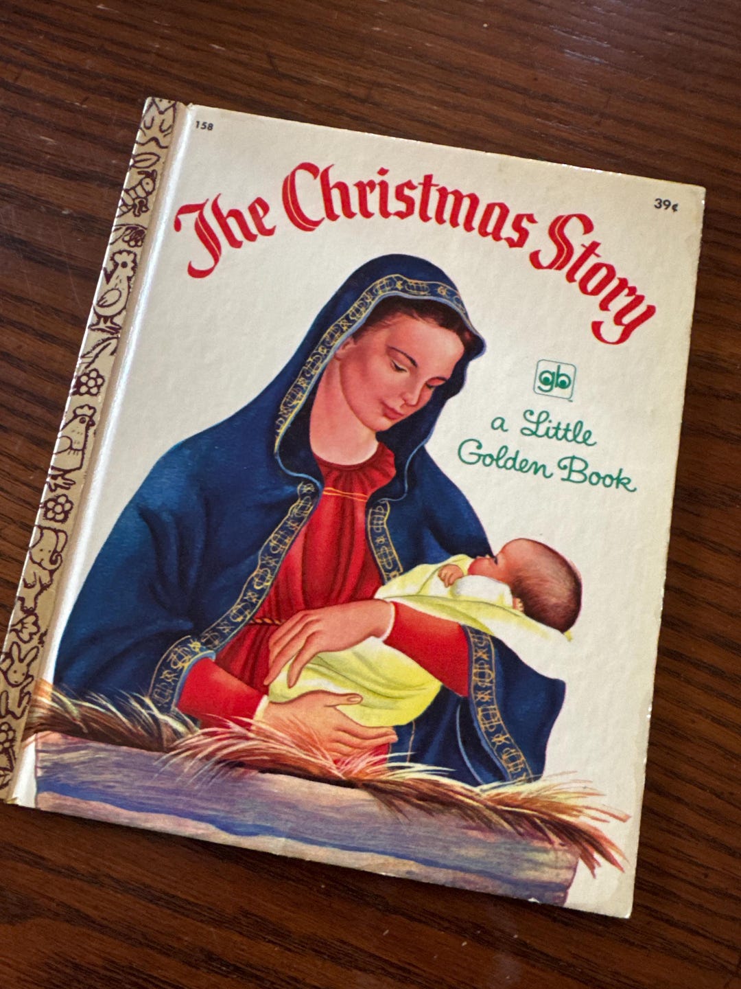 The Christmas Story (little Golden Book) 1971 Etsy