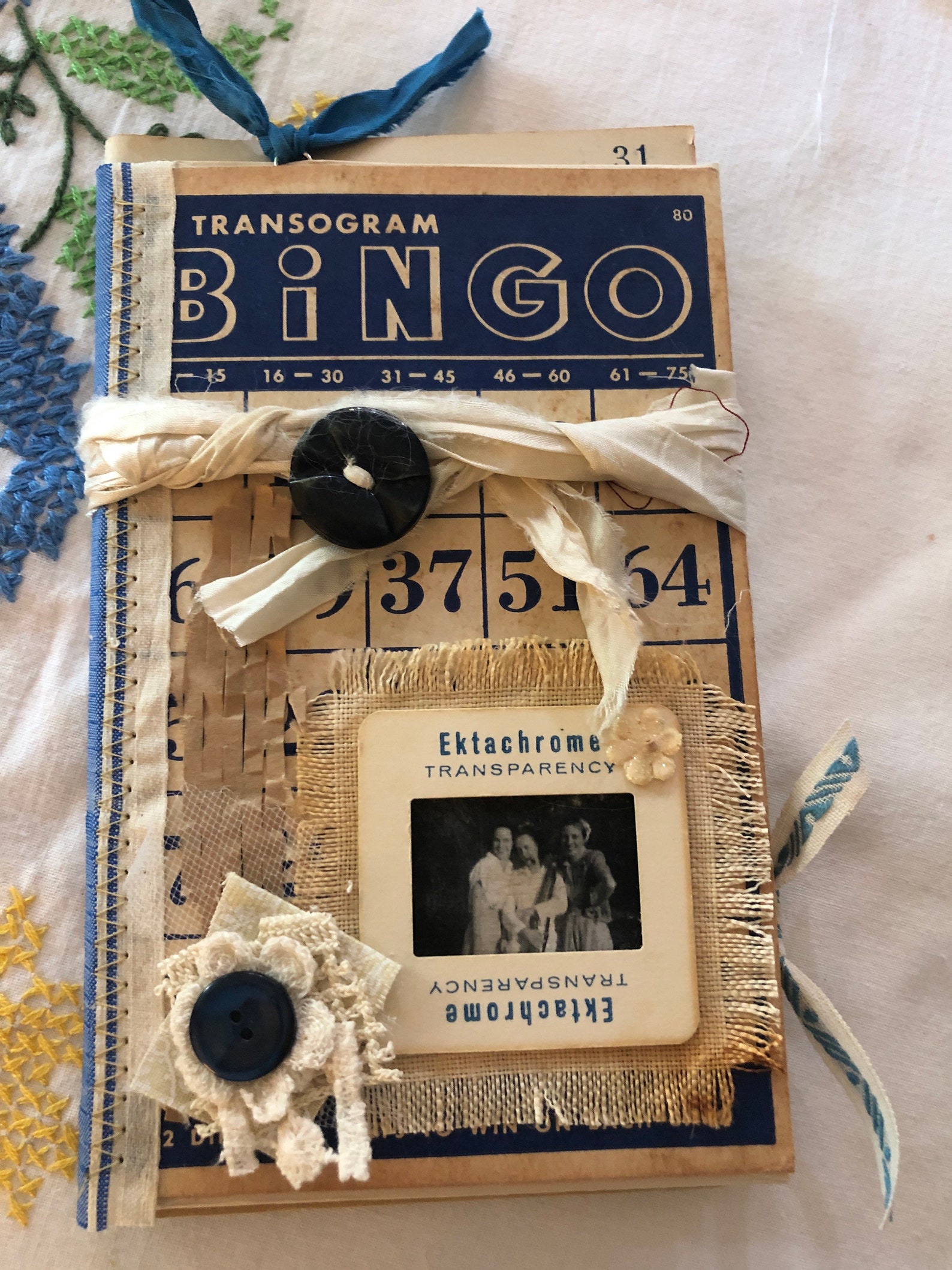 Handmade Junk Journal Kit 10 Etsy