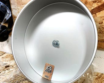 Tyst metallhjul för gnagare – Träningshjul för råtta, chinchilla, deguer och små husdjur – Löphjul i metall – Tillverkat i Italien för husdjur