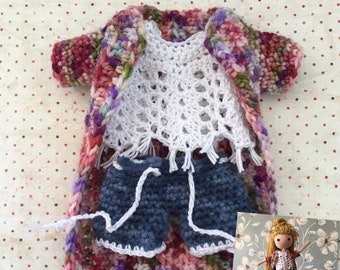 Crochet Doll Clothes Pattern / Amigurumi Clothes Pattern / ENG + NL / ELSA Outfit / Outfit Only / Pdf Clothes Pattern / Instant Download