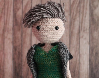 Crochet Pattern: Dressup Boy Doll Killian Amigurumi - Instant PDF Download - English (US), Dutch - Amilishly