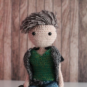 Crochet Pattern: Dressup Boy Doll Killian Amigurumi - Instant PDF Download - English (US), Dutch - Amilishly