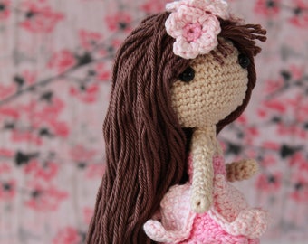 Crochet Pattern: Chibi Doll Sakura Amigurumi - Instant PDF Download - English (US), Dutch - Amilishly