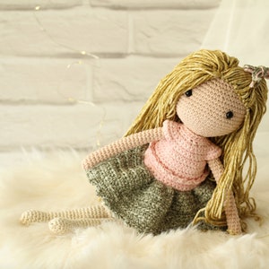 Patron au crochet : Rag Doll Emma Amigurumi - Téléchargement instantané de PDF - Anglais (US), Néerlandais - Amilishly