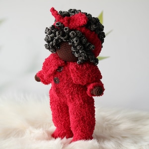 Crochet Pattern: Dressup Doll Toddler Malaika Amigurumi - Instant PDF Download - English (US), Dutch - Amilishly