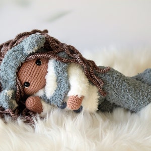Crochet Pattern: Dressup Doll Toddler Malu Amigurumi - Instant PDF Download - English (US), Dutch - Amilishly