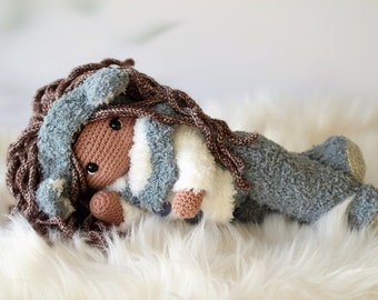 Crochet Pattern: Dressup Doll Toddler Malu Amigurumi - Instant PDF Download - English (US), Dutch - Amilishly