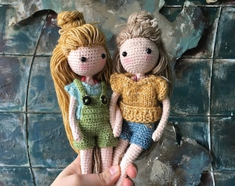 Crochet Pattern: Dressup Doll Elsa Amigurumi - Instant PDF Download - English (US), Dutch, German - Amilishly