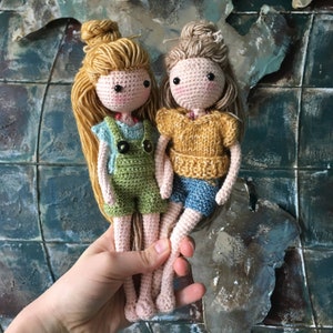Crochet Pattern: Dressup Doll Elsa Amigurumi - Instant PDF Download - English (US), Dutch, German - Amilishly