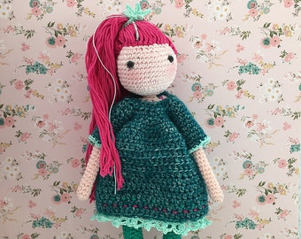 Crochet Pattern: Dressup Doll Millie Amigurumi - Instant PDF Download - English (US), Dutch - Amilishly