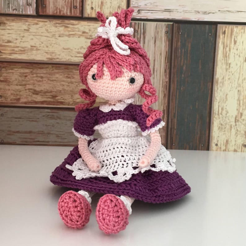 Crochet Pattern: Nurse Doll Fay Amigurumi Instant PDF Download English US, Dutch Amilishly image 5