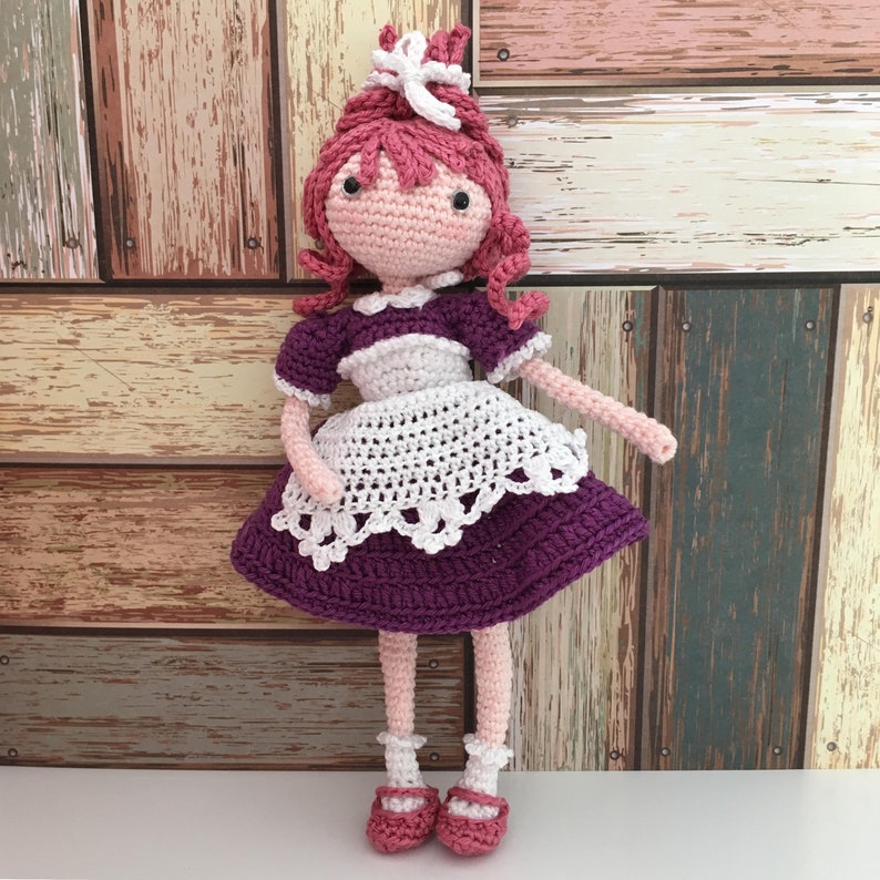 Crochet Pattern: Nurse Doll Fay Amigurumi Instant PDF Download English US, Dutch Amilishly image 1