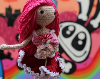 Crochet Doll Pattern / Amigurumi Doll Pattern / Eng + NL / PHOEBE / PDF Crochet Doll Pattern / Instant Download