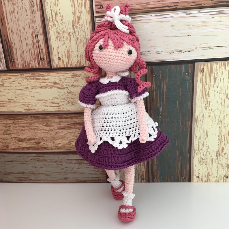 Crochet Pattern: Nurse Doll Fay Amigurumi Instant PDF Download English US, Dutch Amilishly image 4