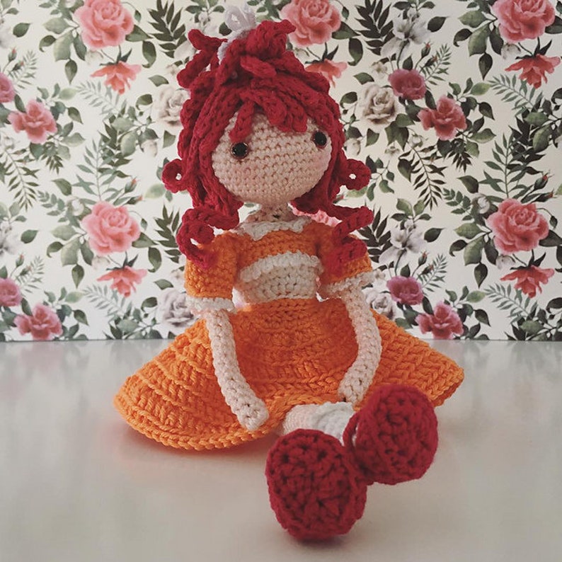 Crochet Pattern: Nurse Doll Fay Amigurumi Instant PDF Download English US, Dutch Amilishly image 2