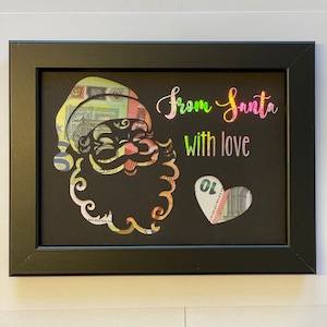 Presente em dinheiro de Natal *Do Papai Noel com amor* DIY *Nicholas*