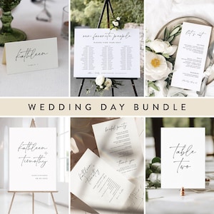 Boho Wedding Bundle, Printable Wedding Welcome Sign Template, Seating Chart Download, Reception Menu Cards, #Soul Love
