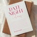Printable Date Night Ideas Cards for Bride and Groom, Bridal Shower ...