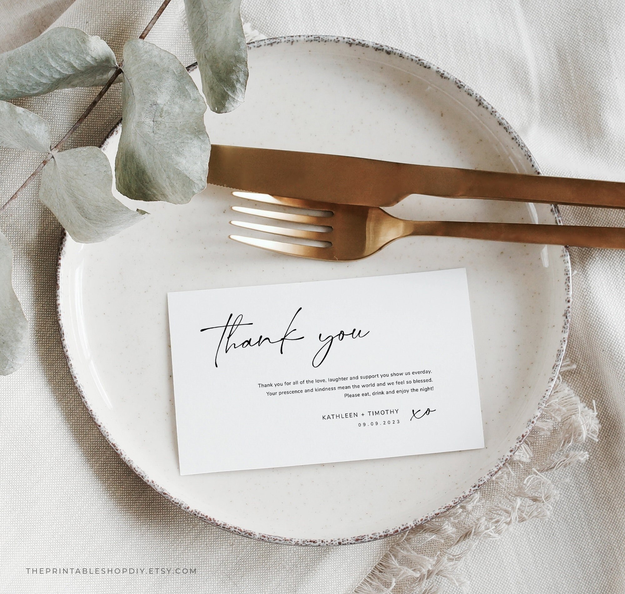 thank-you-letter-template-gold-foil-calligraphy-wedding-hong-kong