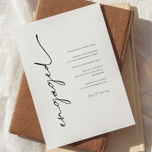 Boho Engagement Party Invitation Template, Printable Black and White Engagement Invites Digital Download, #Soul Love