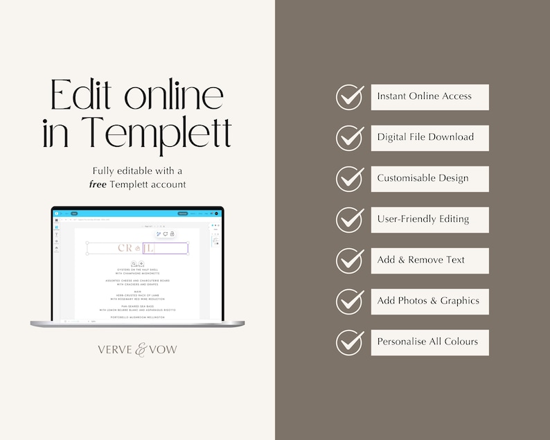 a computer screen with the text edit online in temple