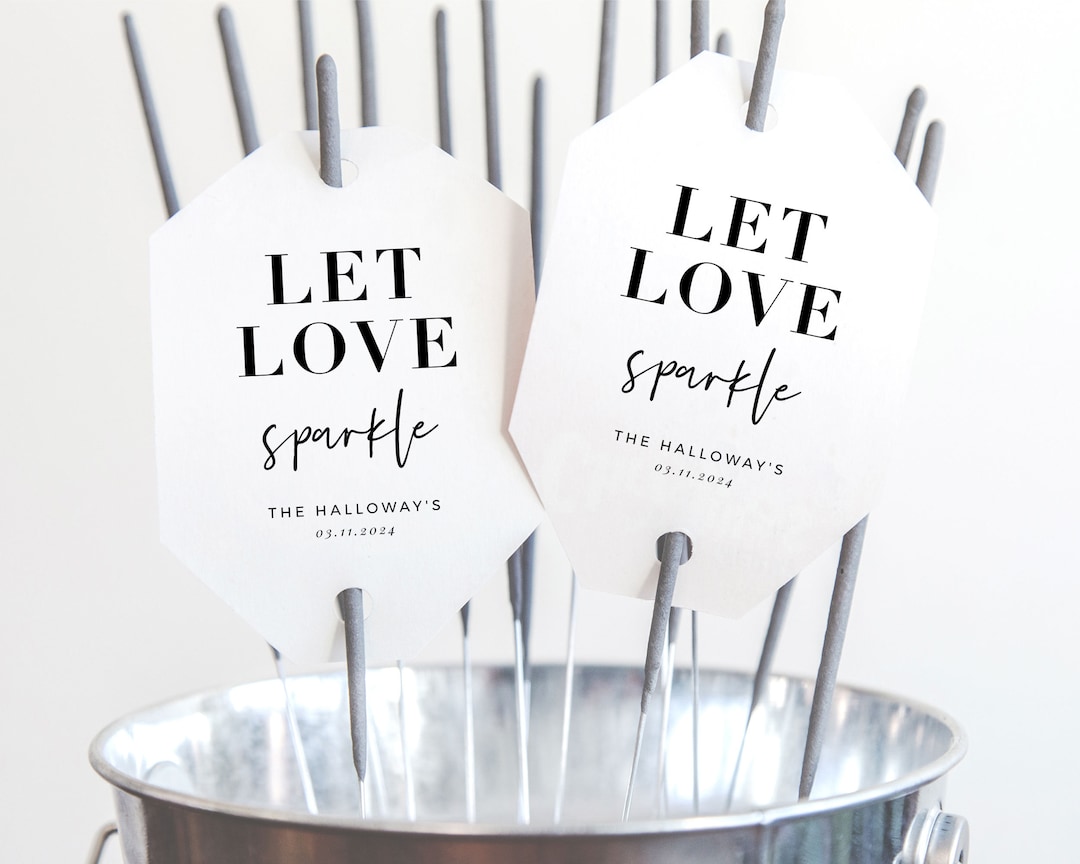 Printable Wedding Favour Tags