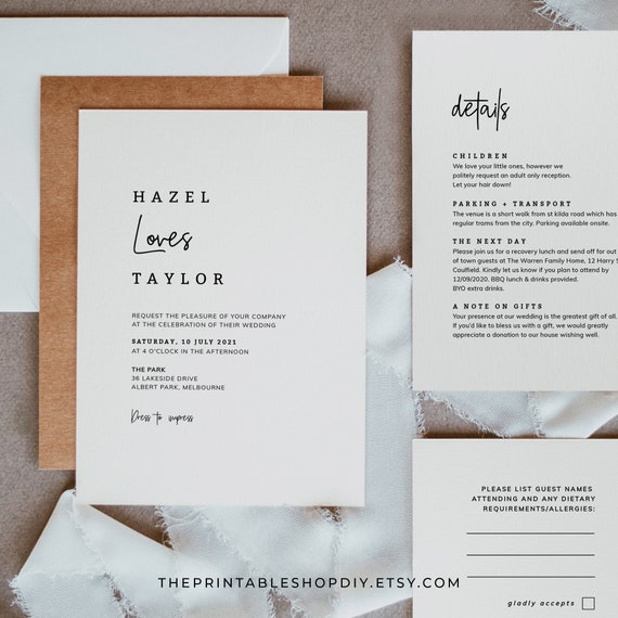 background and wording included printable backside wedding invitation backside Add Back side to any DIGITAL invitation