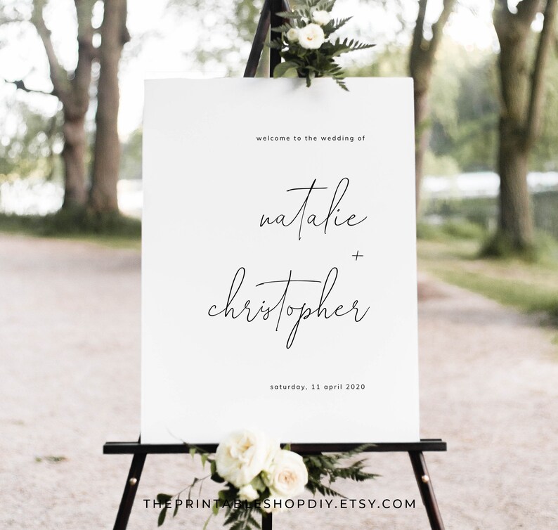 Modern Minimal Wedding Invitation Mega Bundle Save The Date Template Wedding Invite Packages Digital Download