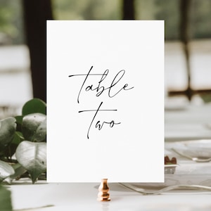 Numeri da tavolo per matrimonio moderno da scaricare in digitale, decorazioni per matrimonio boho, modello di segnaletica per matrimonio stampabile, #Soul Love