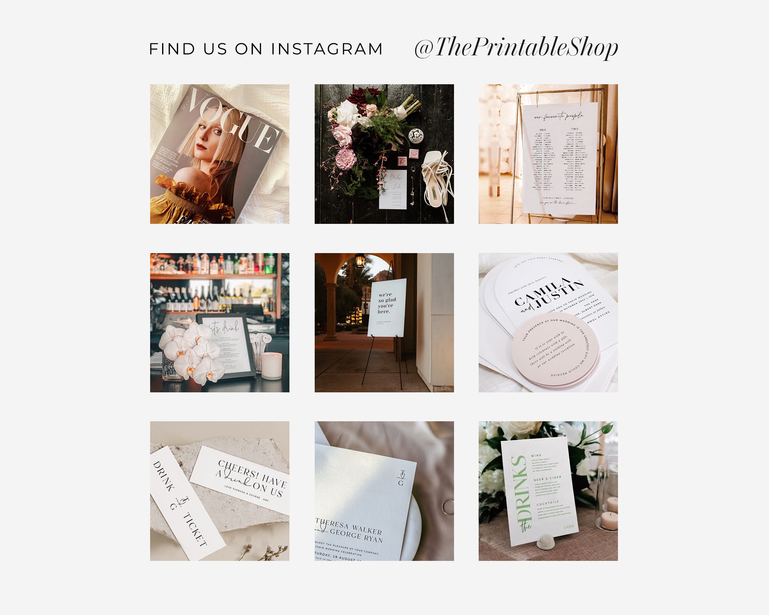 We're So Glad You're Here  Minimalist Wedding Welcome Sign – Wild Bloom  Design Studio