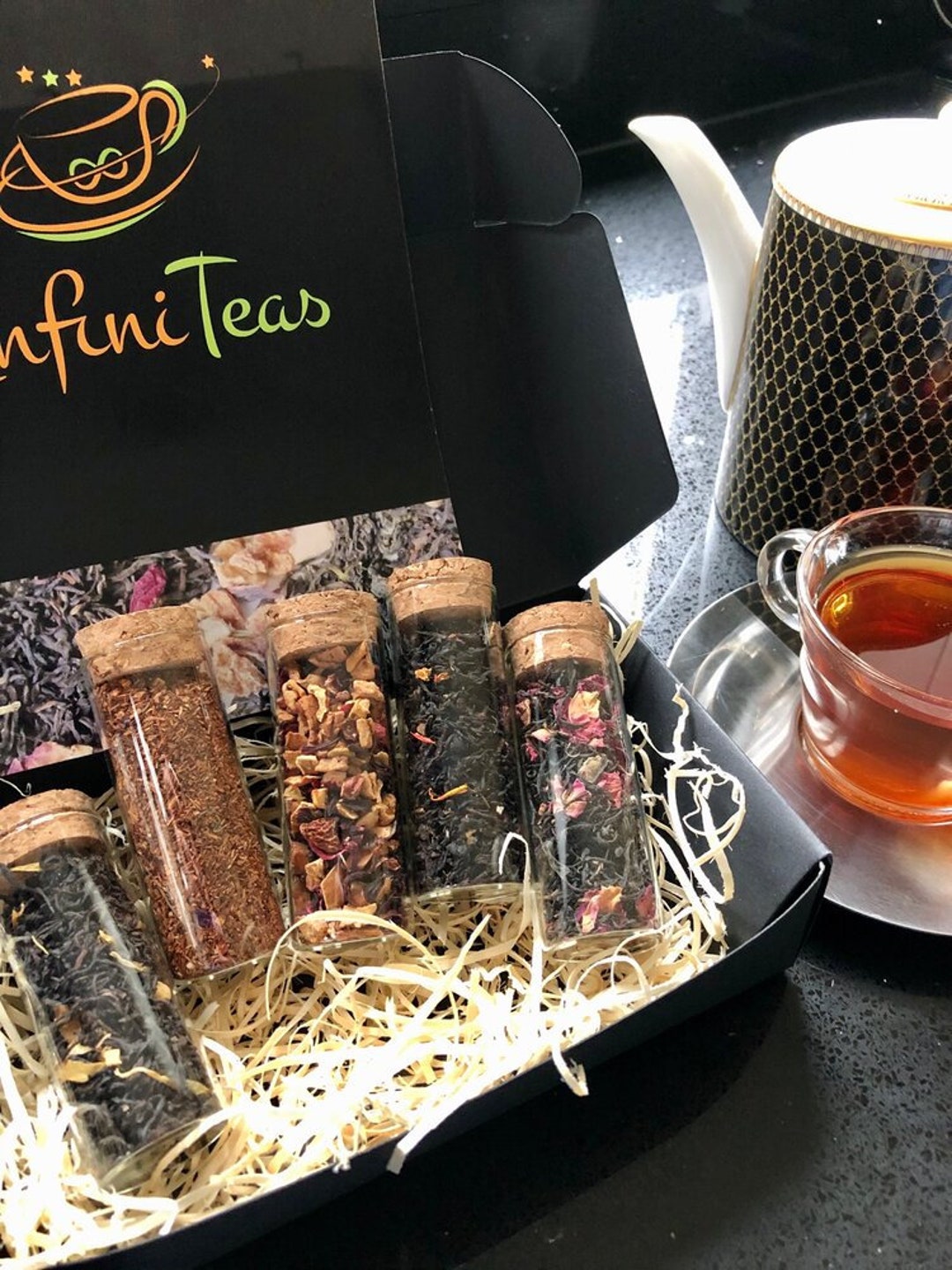 TEA SAMPLER SET Tea Gift Set Free Uk Delivery Etsy