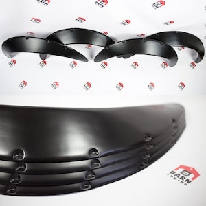 JDM Fender Flares Universal 3&quot; wide 4 psc