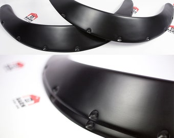 JDM Fender Flares Universal 3" wide 2 psc - smooth