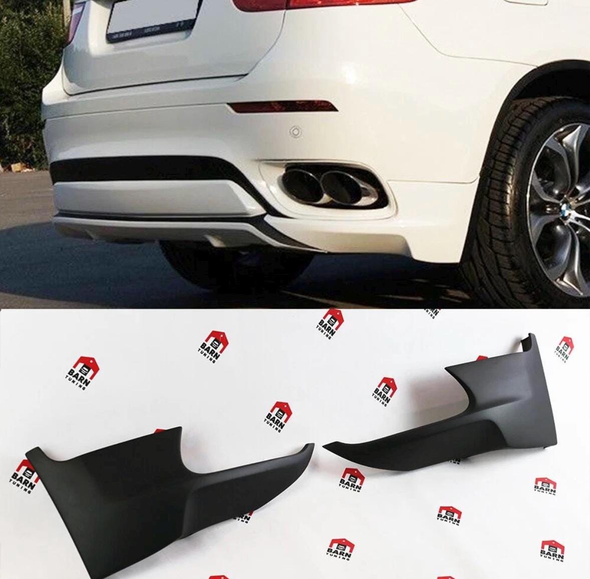 BMW X6 E71 2008-2014 Front and Rear Bumper Flaps Splitter Elerons