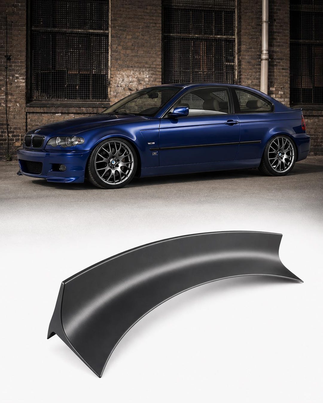 Trunk Ducktail BMW E46 Csl Style SPOILER 1999-2005 Compact - Etsy