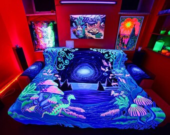 Psychedelic Decor 70 Handmade Options And Ideas Etsy