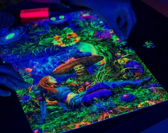 abstract puzzles online Fairy Tale Puzzle, Adult Game Puzzle, Abstract Puzzle, Fluorescent Puzzle, Puzzle Colorful, Forest Puzzle, Glowing Puzzle, UV Puzzle