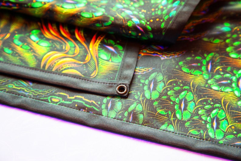 Trippy Tapestry Psychedelic Spiritual Psyart Nature Etsy