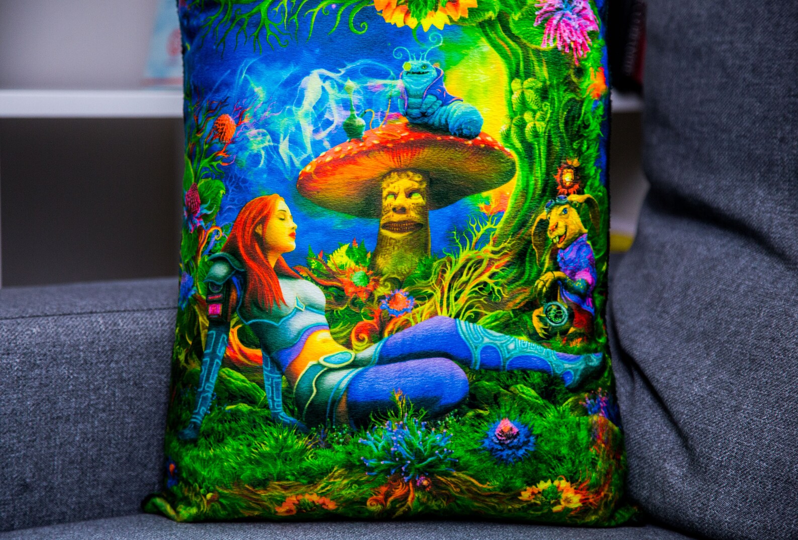 Hippie Bedding Decorative Pillow Hippie Cushion UV Pillow Etsy