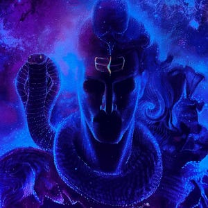 Psytrance DJ Shiva Festival Sweatshirt - Okkultes Design Für Raver Und Headbanger