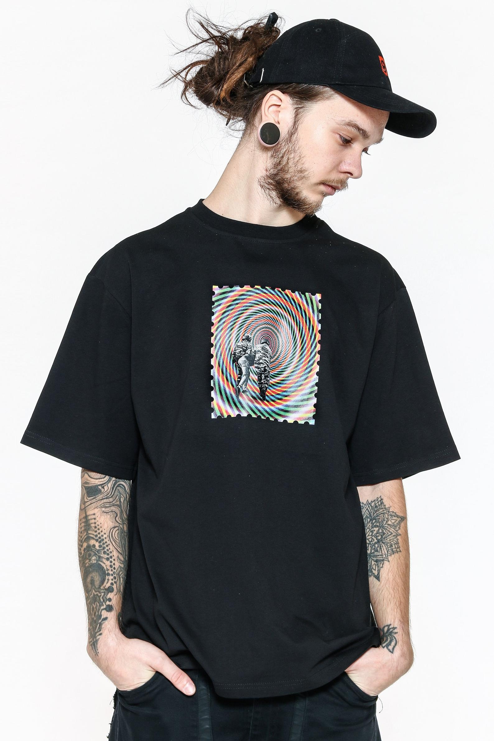 Psychedelic Shirt Trippy T-shirt Acid Wear Rave Clothes | Etsy